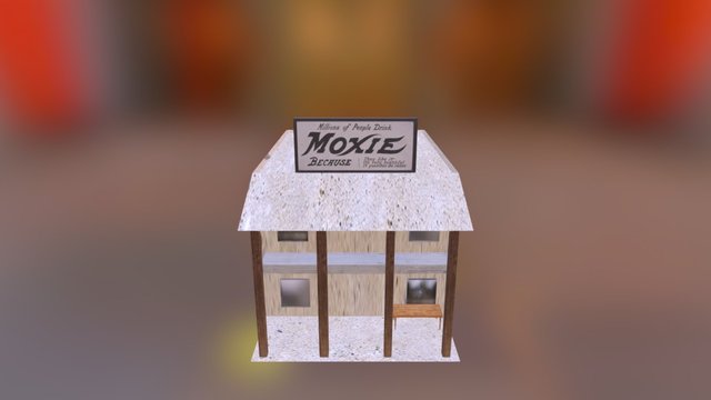Model - Shop Front 3D Model
