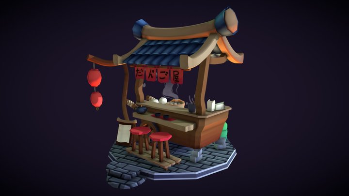 DAE_Bazaar_BaoKart 3D Model