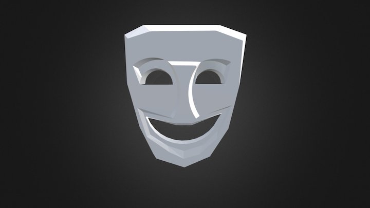 Happy Mask 3D Model