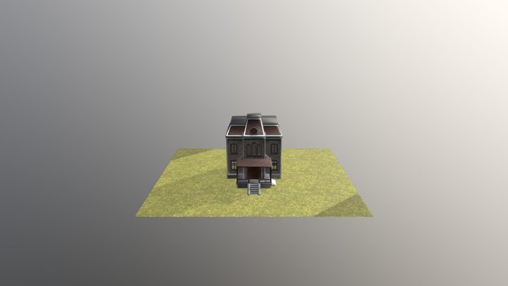 House Text 3D Model
