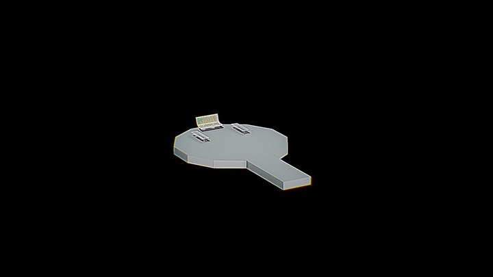 City Centre Benches 3D Model