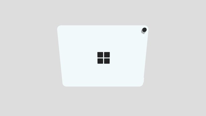 Microsoft Tablet 3D Model