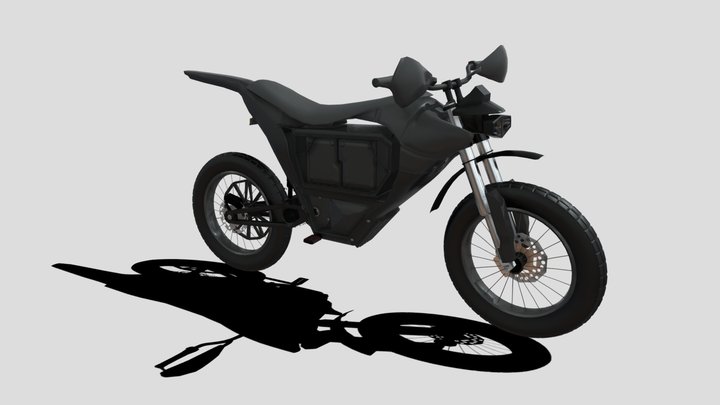 電動バイク 3D Model