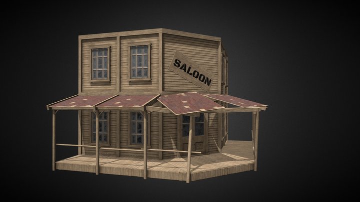 Saloon 3D Model