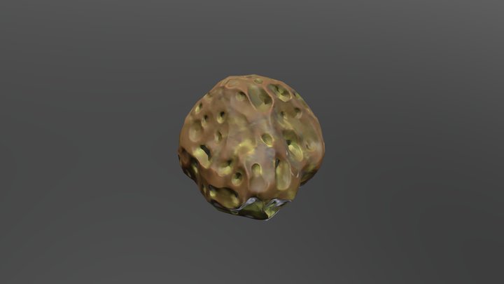 Kidney Stone 3D Model