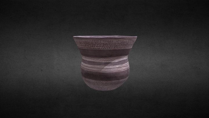 Vaso de Ciempozuelos 3D Model