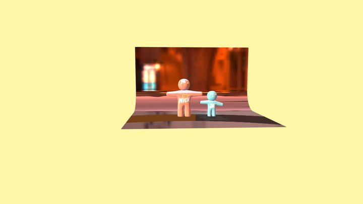 Nick jr logo 3D Model