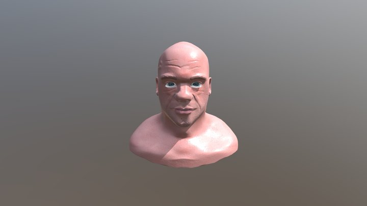 Kurt Angle 3D Model