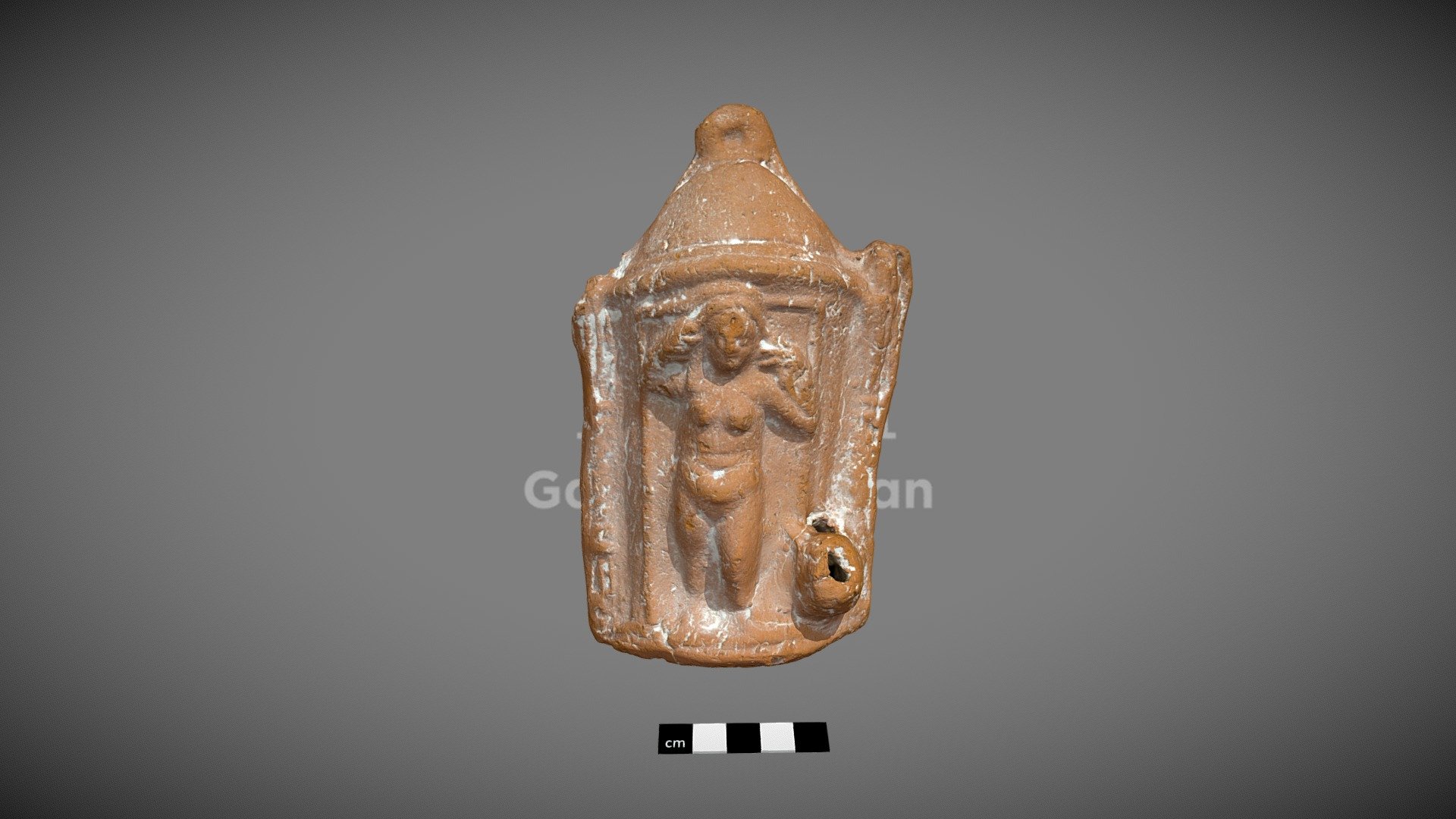 Terrakottaveistos, terracotta statue GKM6728 — Sketchfab embed 3D viewer