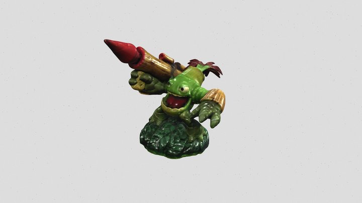 Wood-Skylander 3D Model
