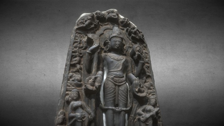 Visnu Lokesvara – Gratis 3D-model STL