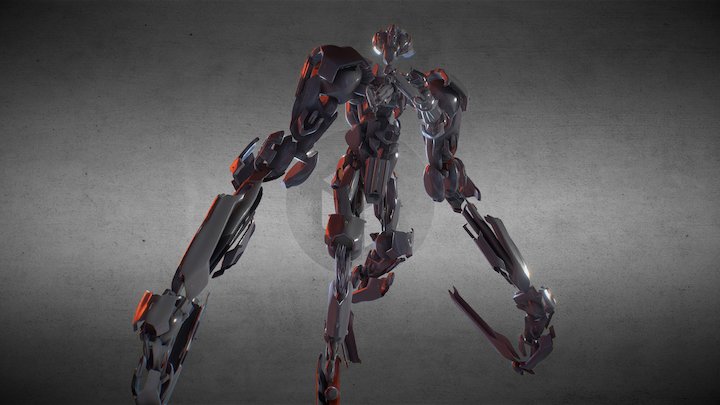 Mantis robot 3D Model
