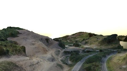 Contrucción Autopista Kempis 3D Model