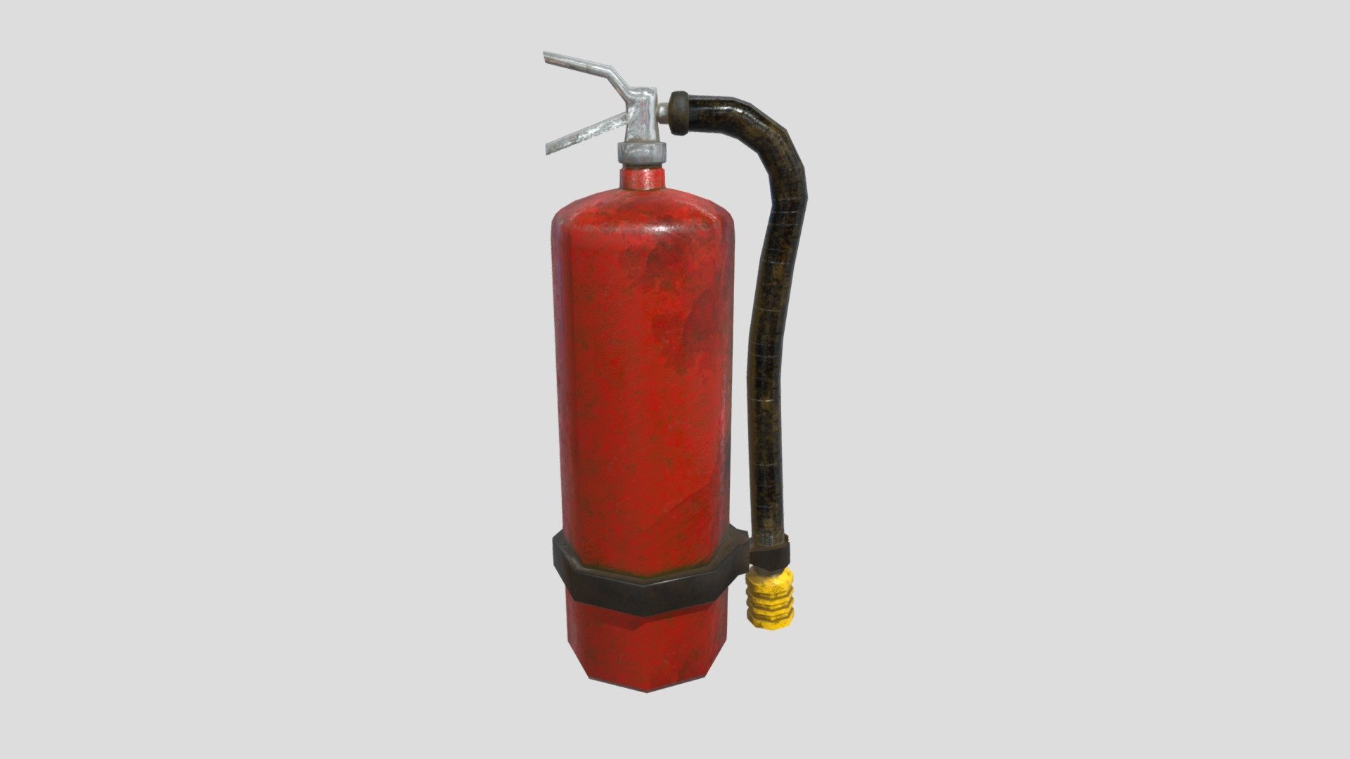 Dirty Fire Extinguisher Prop Agustin Honnun