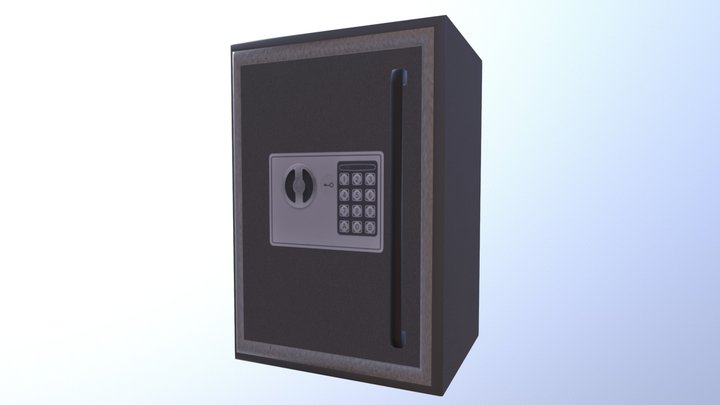 Safe-deposit box 3D Model