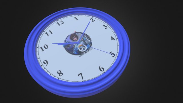 Clock - Overwatch Mei 3D Model