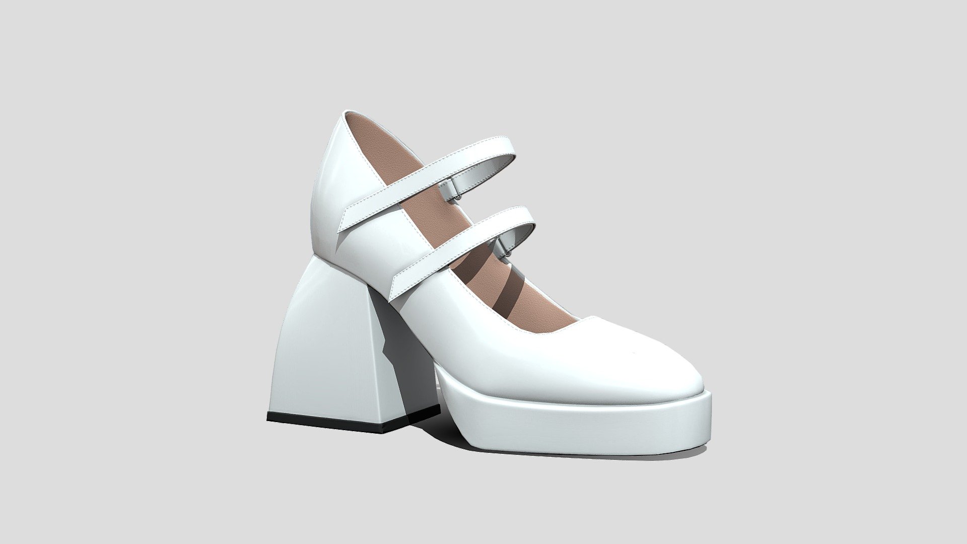 Nodaleto Bulla block heel pumps - Buy Royalty Free 3D model by mikeho3d ...