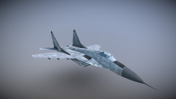 MiG 29 3D Model