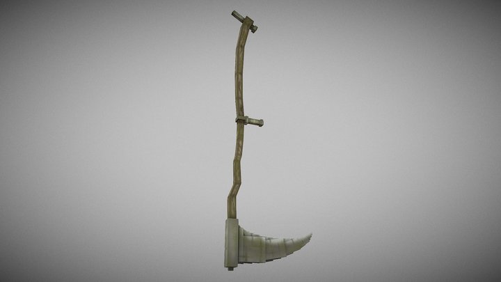 Scarecrow scythe 3D Model