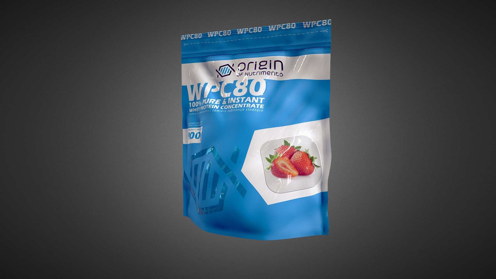 Doypack and brand layout design + logotype + DTP