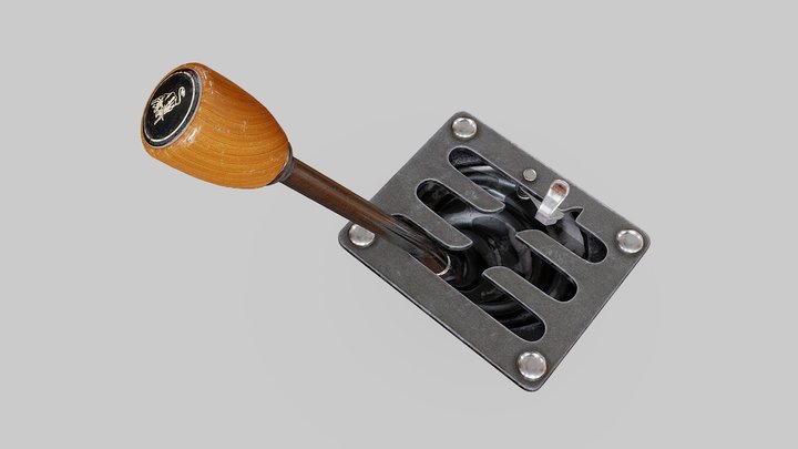 Gear shifter Lamborghini Miura 3D Model