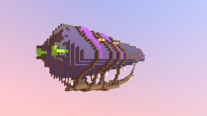 Airship 3D Model