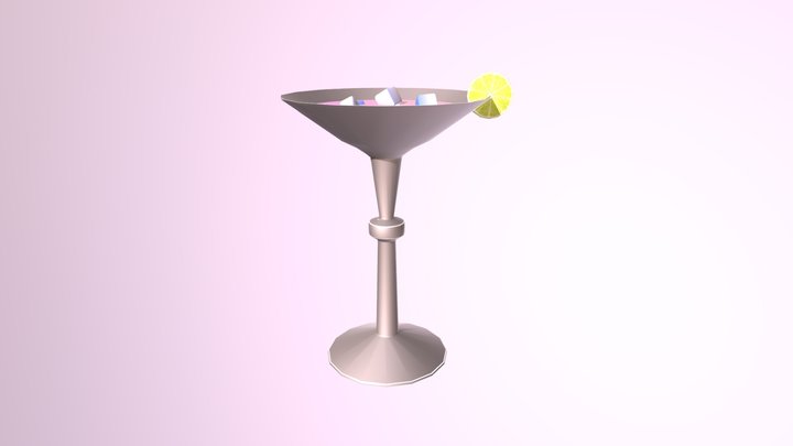 (Unfinished) Cocktail 3D Model
