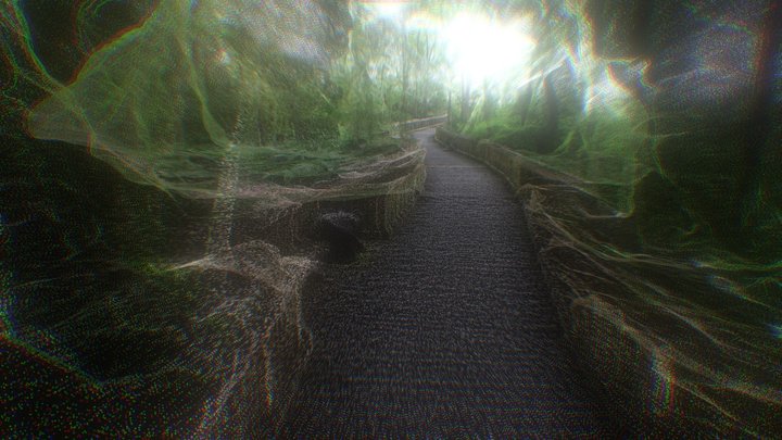 Surrounded by Nature Point Cloud 3D Model
