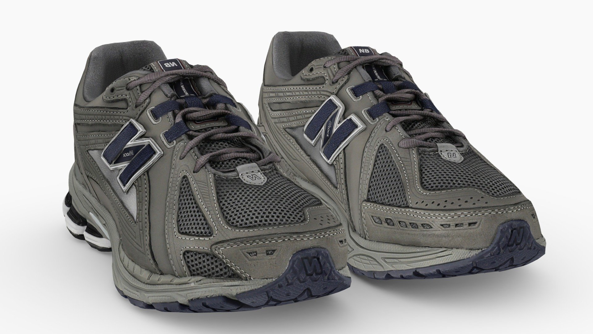 New Balance 1906R Grey Fashion Sneaker - 3D model by Vincent
