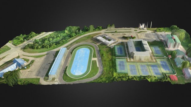 Patinodromo-villa-olimpica-sjm-venezuela 3D Model