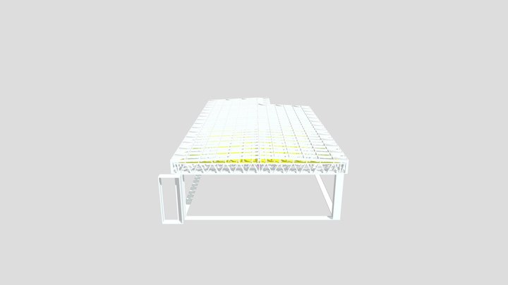 Модель - Ципурка, Крыша (усиление) 3D Model