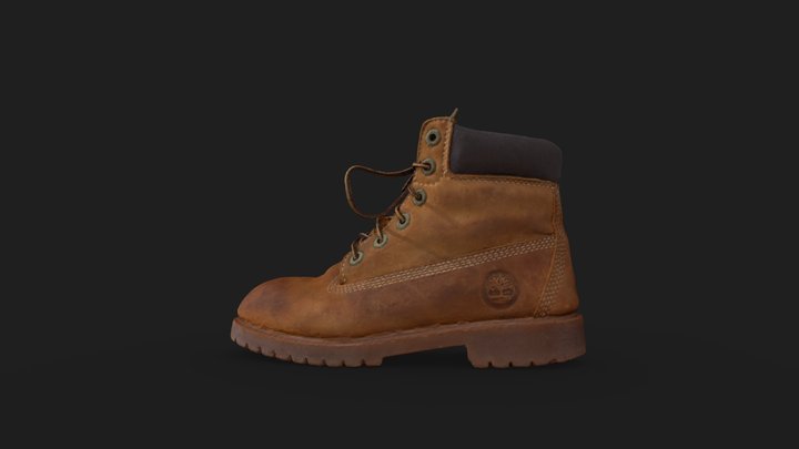 Timberland shoe's scan 3D Model