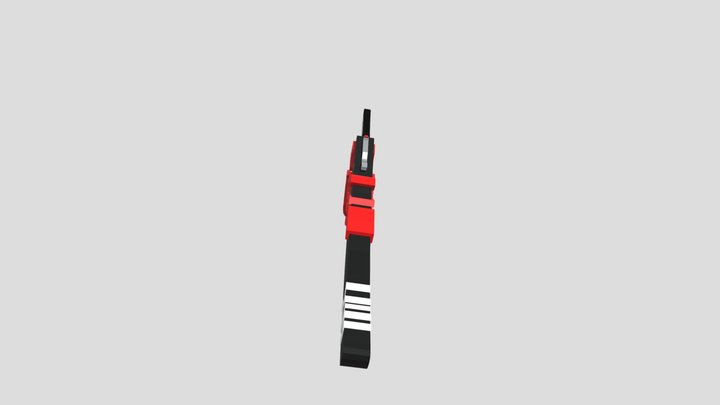 Sakura and its sheath but scuffed 3D Model