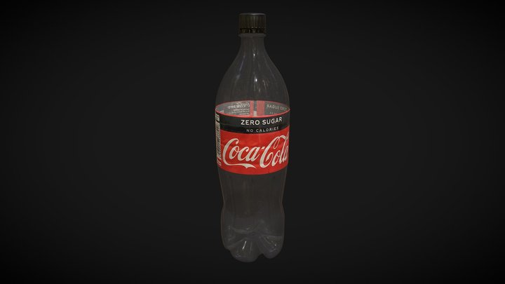 Coca Cola Bottle 3D Model