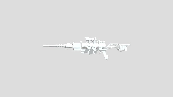 Plasma Rifle 3D Model