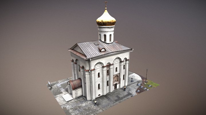 Transfiguration Church, Polotsk 3D Model