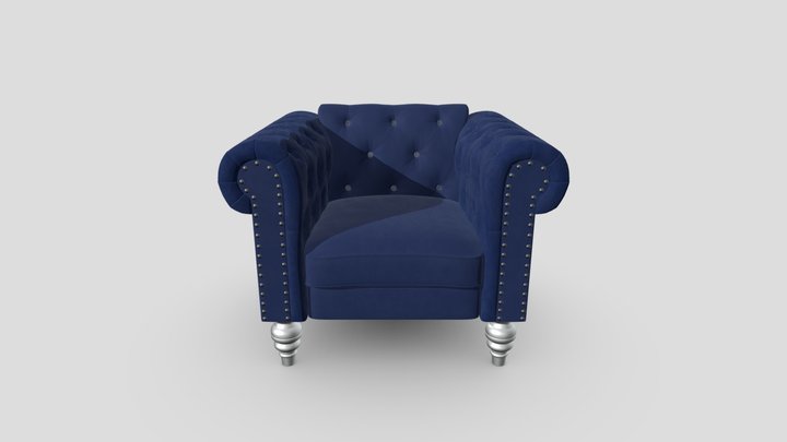 Chesterfied sofa 3D Model