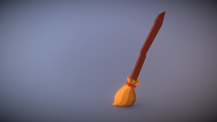 Witches Broom 3D Model