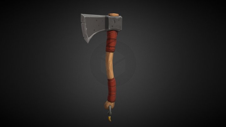 Battle Axe ( tooth ) 3D Model