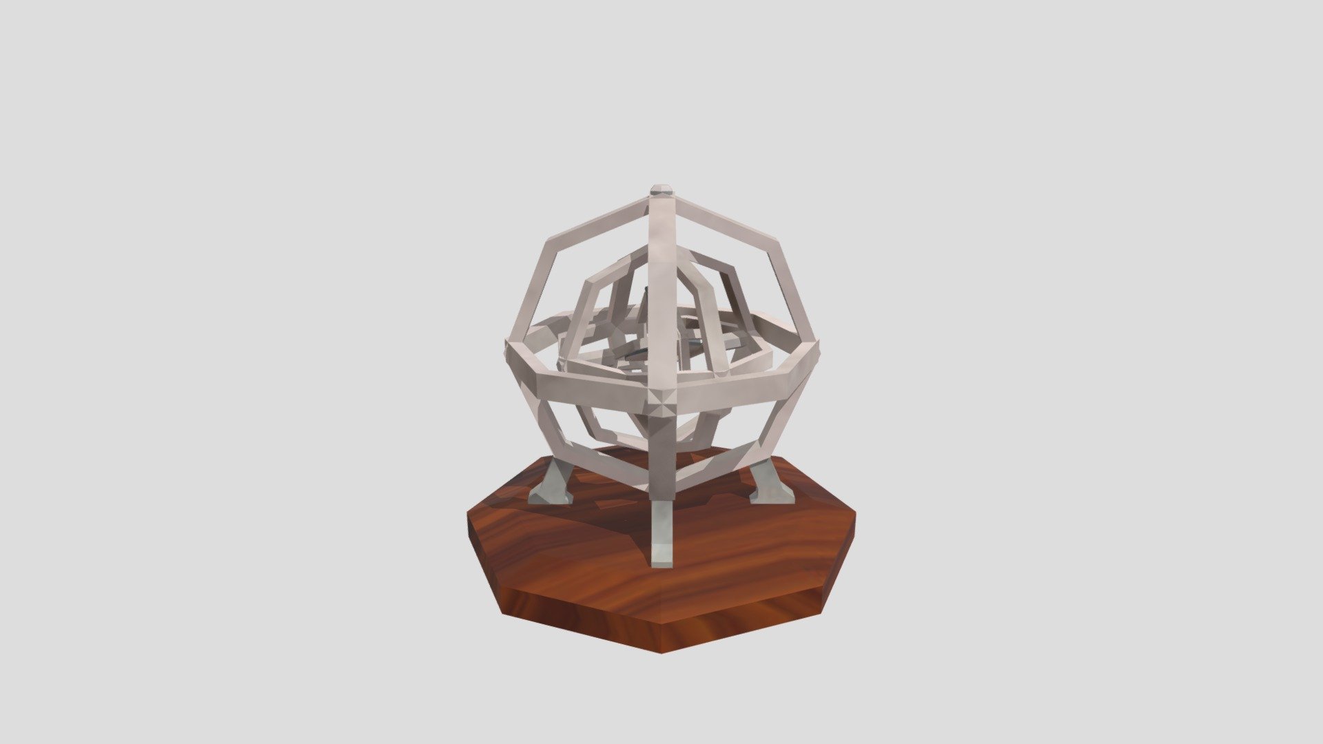 Giroscópio - Download Free 3D model by JoDanMo [f0523b2] - Sketchfab