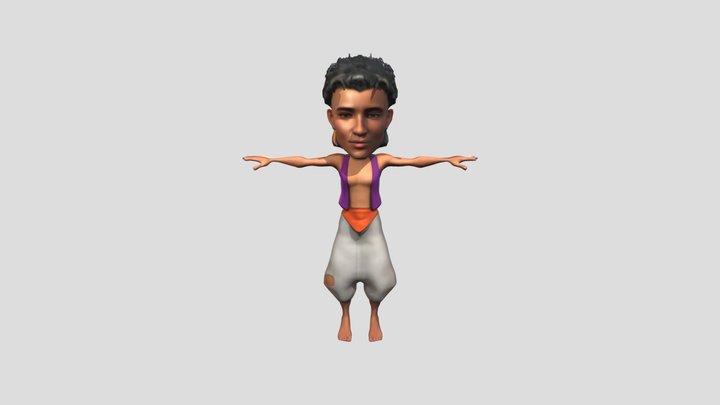 Aladdin 3D Model