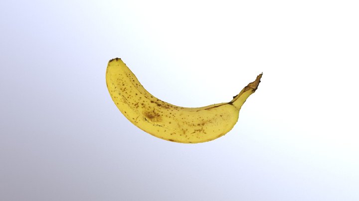 Aging Banana 3D Model