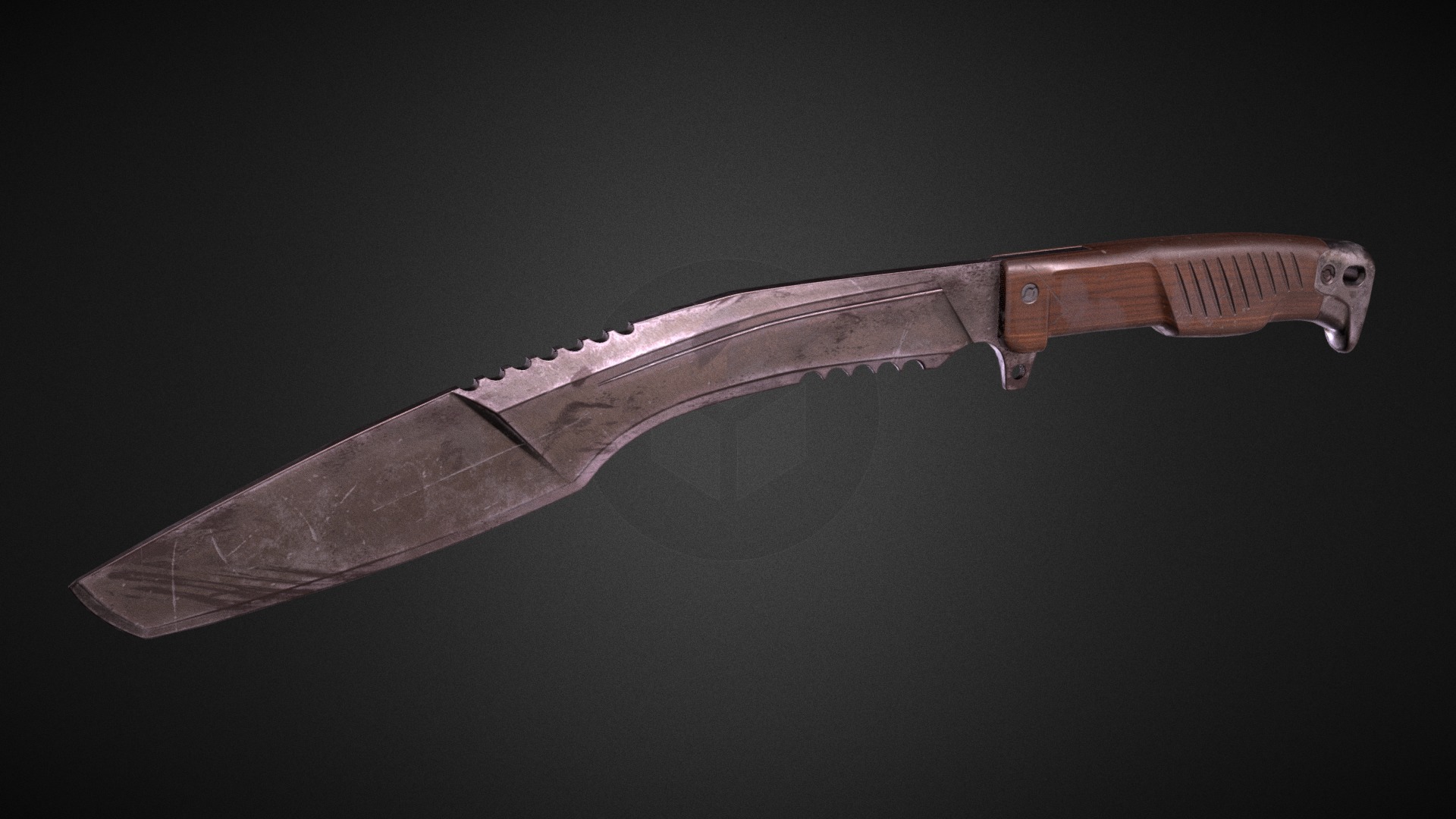 Kukri Knife - 3D model by Egor Nesmeyanov (@egor_nesmeyanov) [f053267 ...