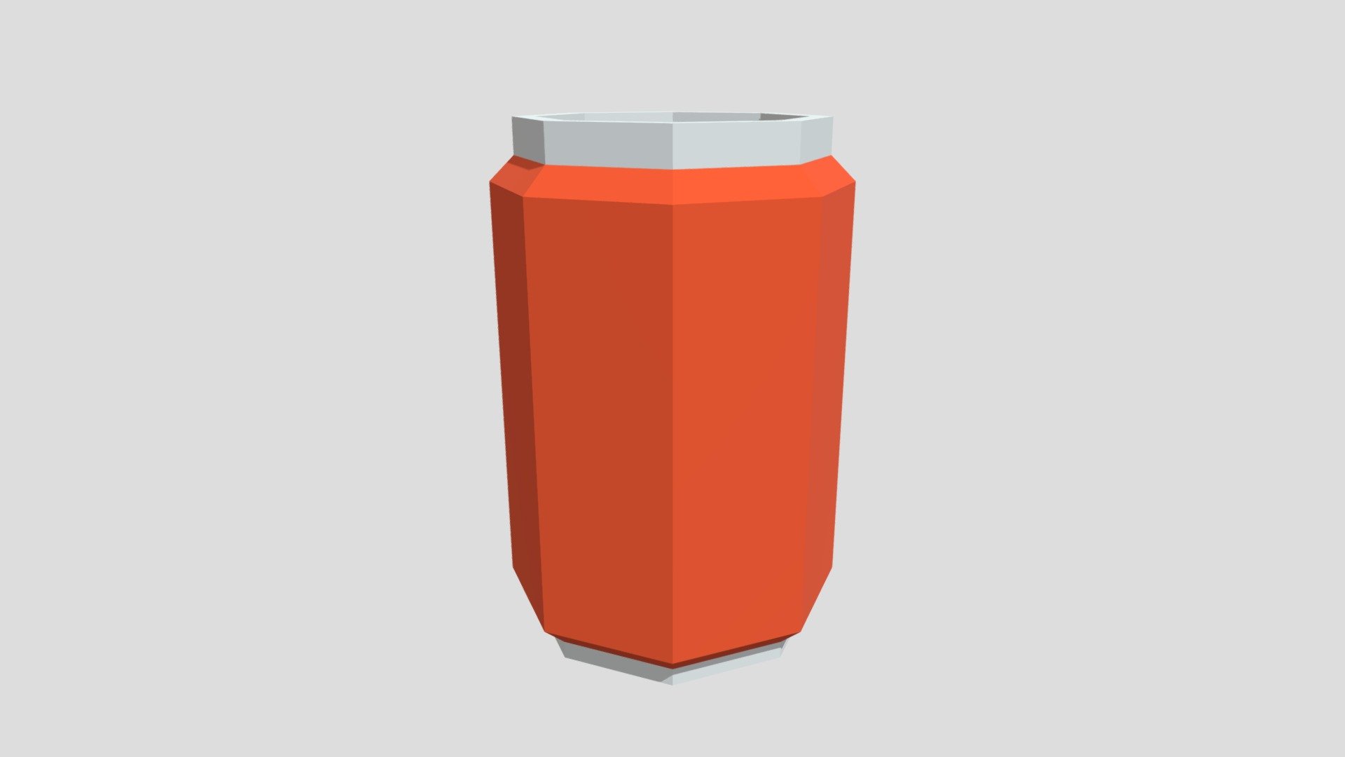 Low poly Soda can