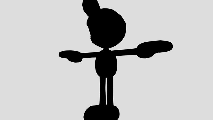 mr game and watch (2001-2008) 3D Model