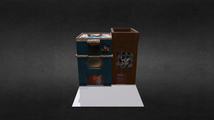 Dirty City 3D Model