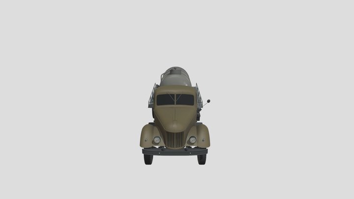 ZiL-164 3D Model