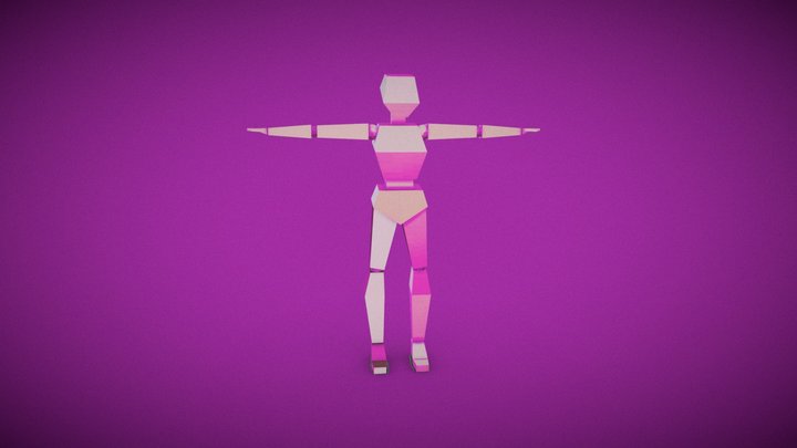 CharacterForGame 3D Model