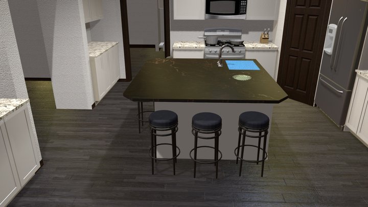 Kitchen - V15 3D Model