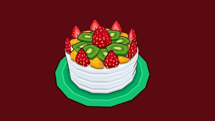 Day 4 - Fruitcake – Modello 3D gratuito STL